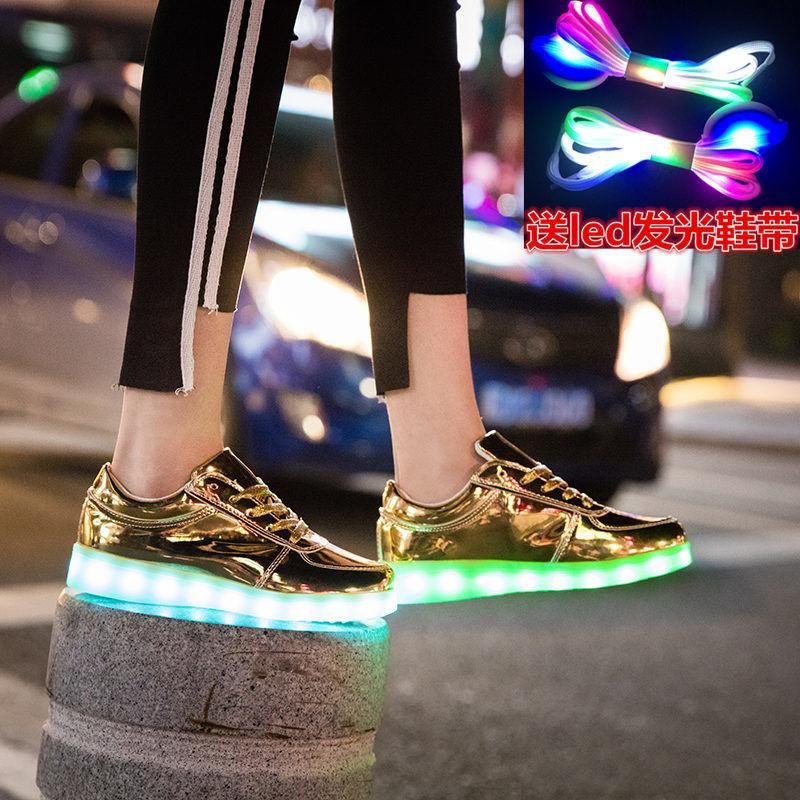Maat 30-44 lichtgevende sneakers voor kinderen volwassen led-schoenen met  lichte zool kinderen jongens meisjes