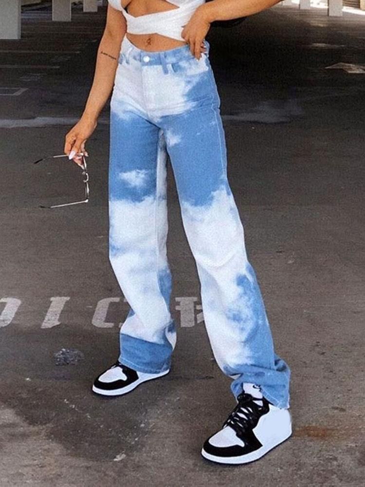 Acquistare Jeans Da Donna Tie Dye Stampa Donna Wide Leg Pants Y2K  Sweatpants Streetwear Joggers Harajuku Pantaloni 90 Anni Economico |  Consegna Veloce E Qualità | It.Dhgate