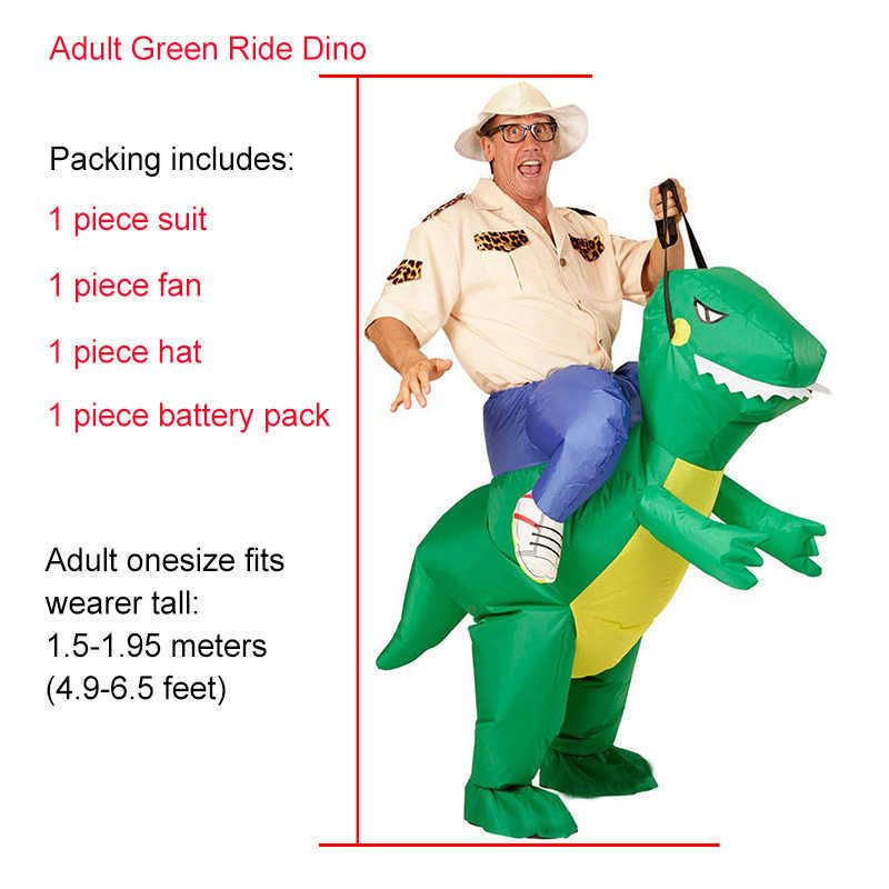 Adult Green Ridedino