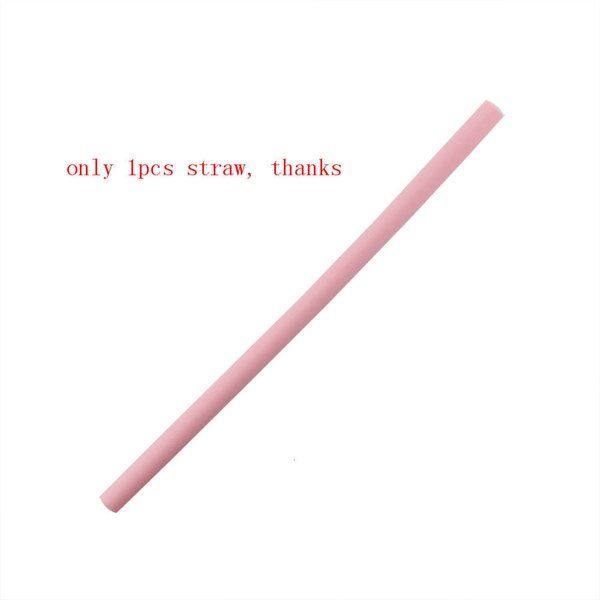 Pink Straight Straw