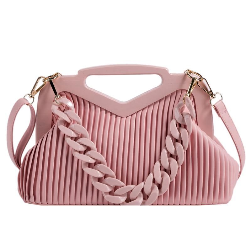 Pink handbag