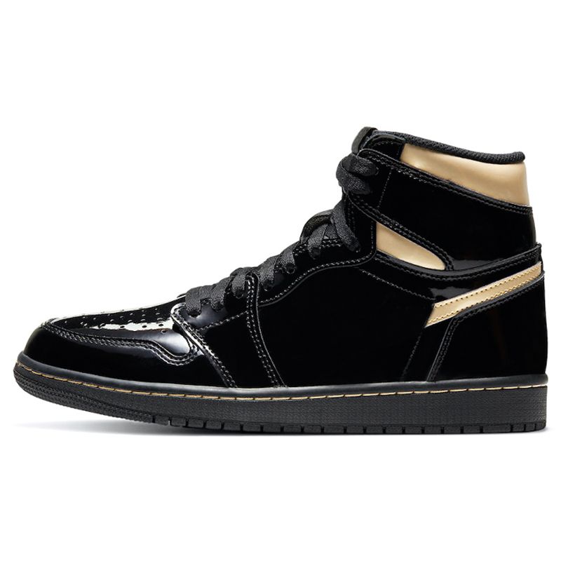 #16 High OG Patent Black Metallic Gold