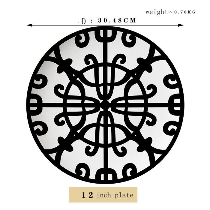 12 inch plate