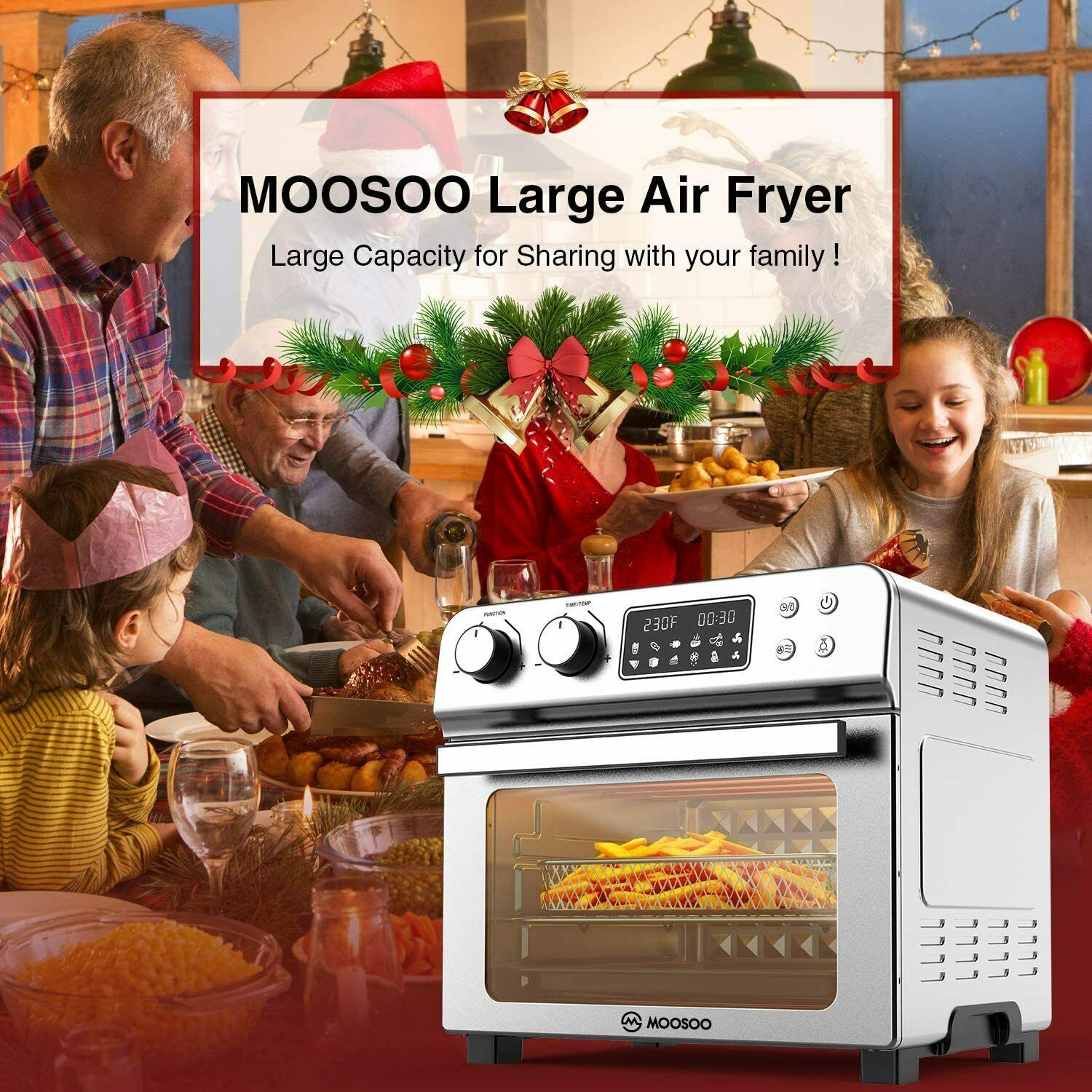 moosoo air fryer oven ma11