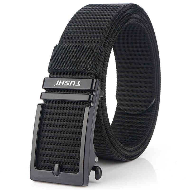 Cinturón Para Hombres Cinturón De Nylon Automático Hebilla Cinturón Para Hombres Cinturón De Nylon Automático Hebilla