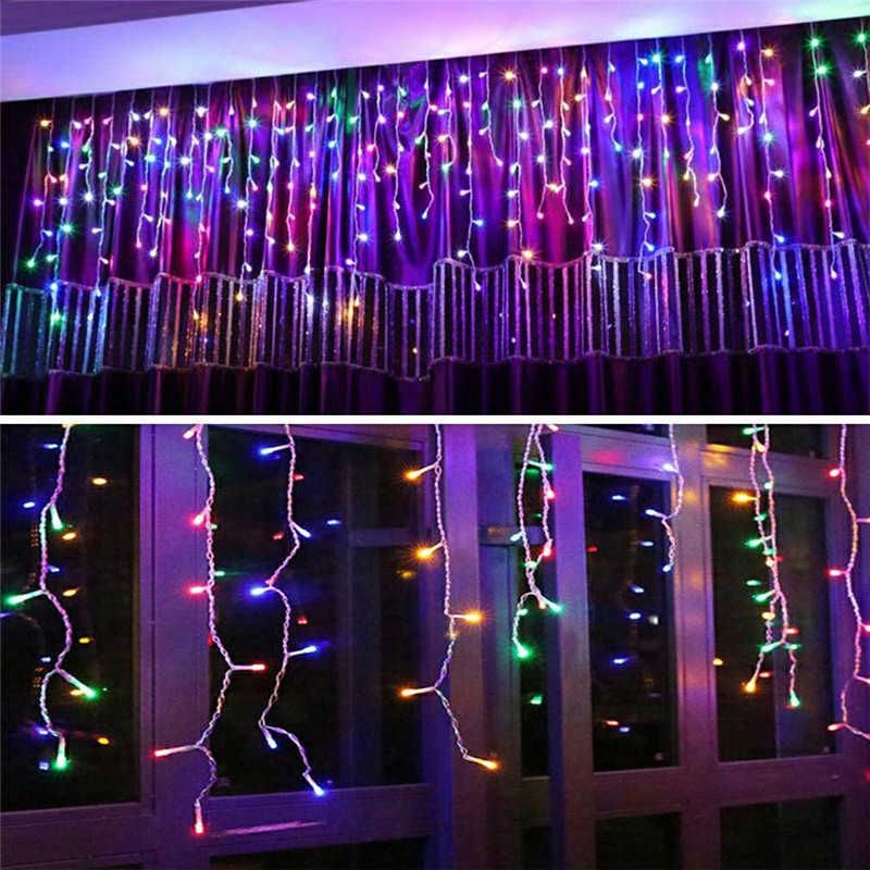 Color Lights-EU Plug-12x1M 480leds-Ste