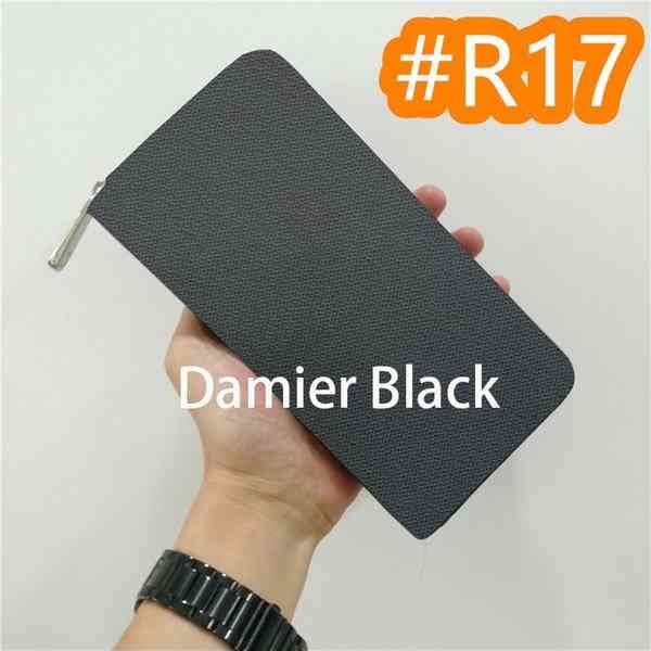 # R17 Damier Black Zipper