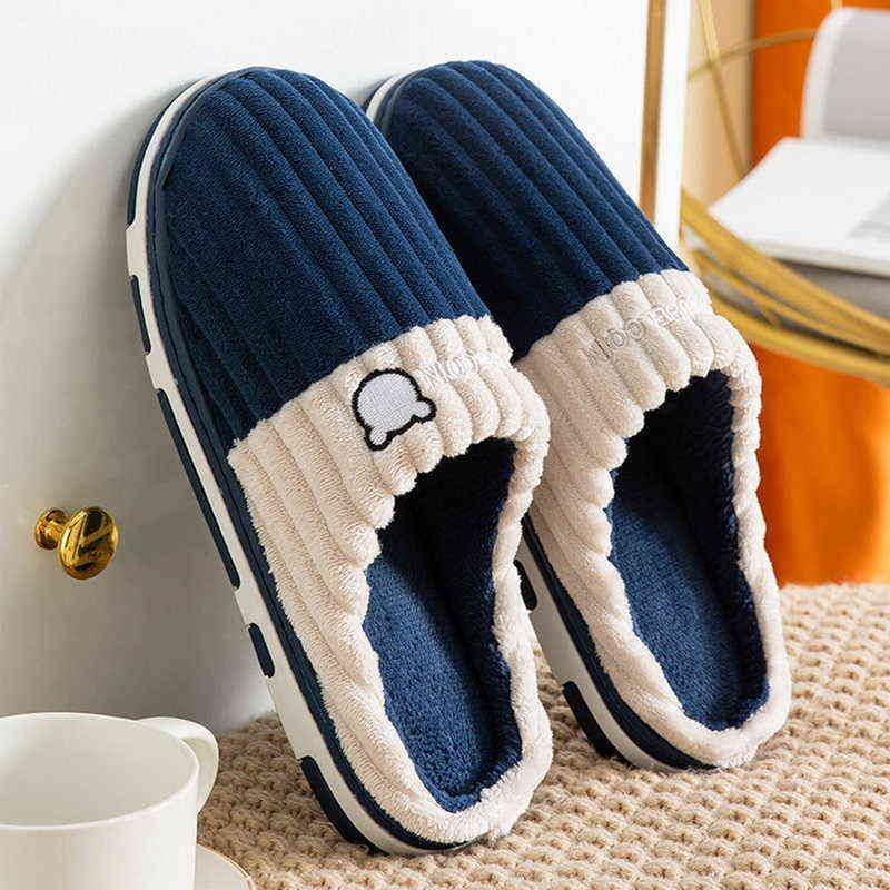 C Navy-slippers
