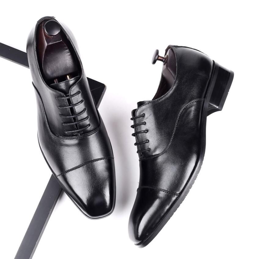 Koop Herenschoenen TREND 2022 Lente Casual Binnenverhogen Lederen Shang  Lefu Walking Goedkoop | Snelle Levering En Kwaliteit | Nl.Dhgate