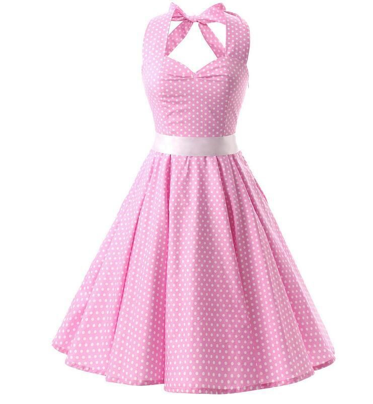 Robe d'été rose