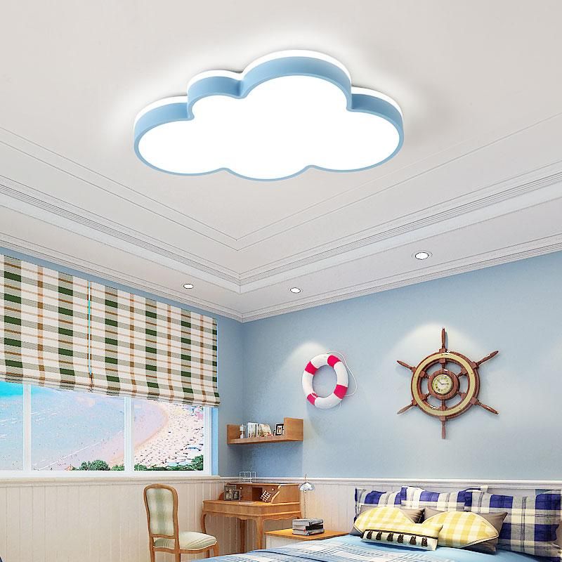 Acheter Pas Cher Plafonniers Lampe De Nuage Pour Chambre Bebe Garcon Fille Enfant Chambre Nordique Lustre Led Lumiere Dimmable Plafonniers Bleu Moderne Du 168 72 Fr Dhgate