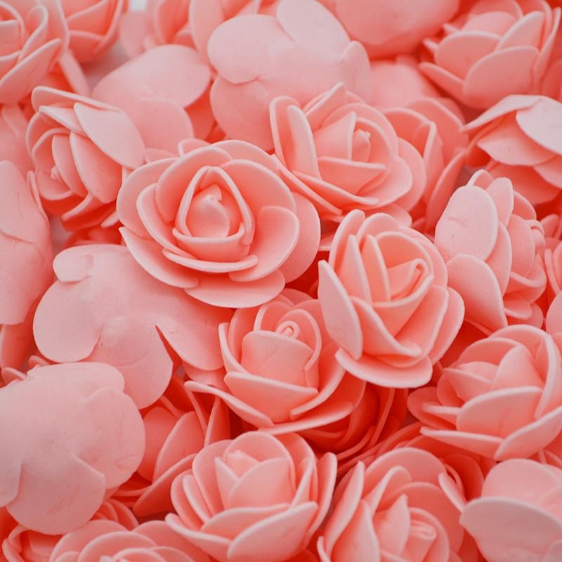 200PCS Peach Rose