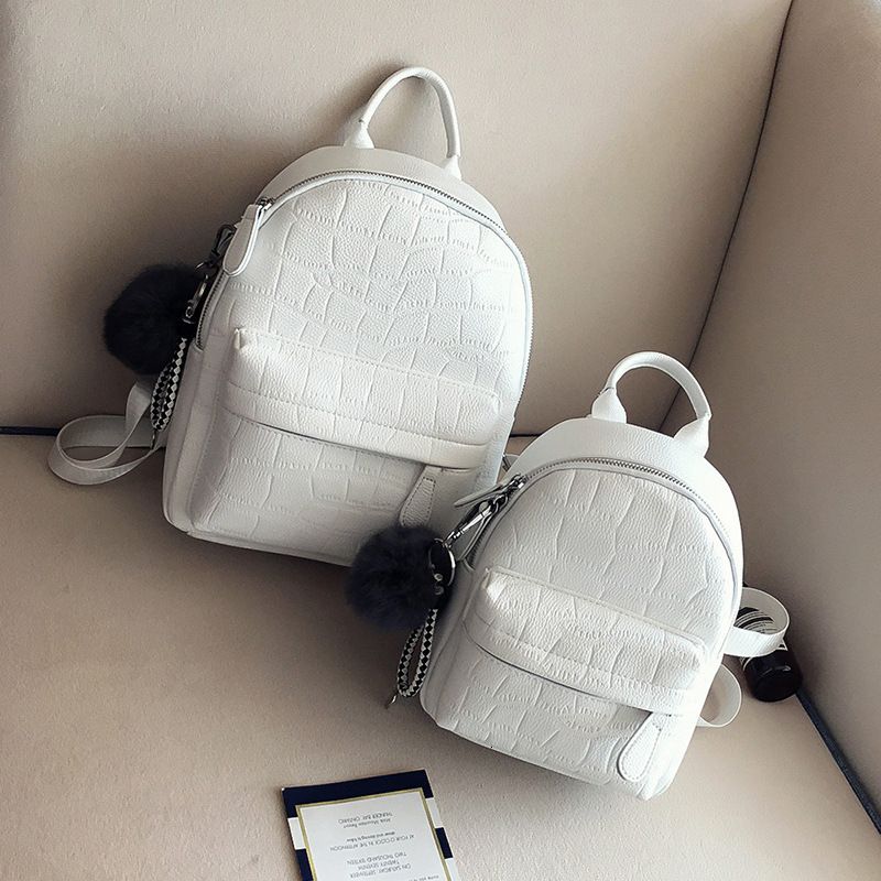Compra Mini Mujeres PU Cuero Pequeña Mochila Pequeña Paquete De Espalda  Blanca Femenina Mochilas Negras Para Chicas Adolescentes Moda Bagpack Mujer  Barato | Entrega Rápida Y Calidad | Es.Dhgate