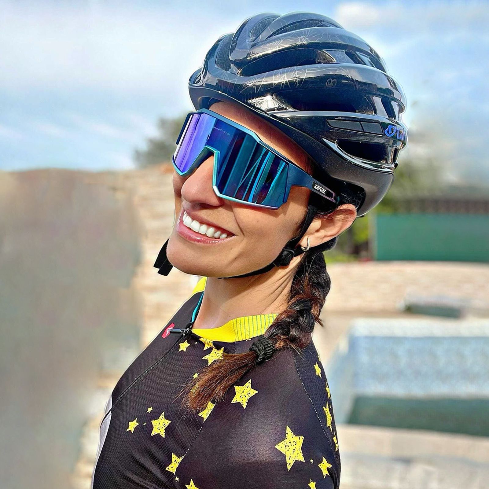 Kapvoe Polarized Cycling Sunglasses Full Frame Bike Glasses UV400 Goggles 