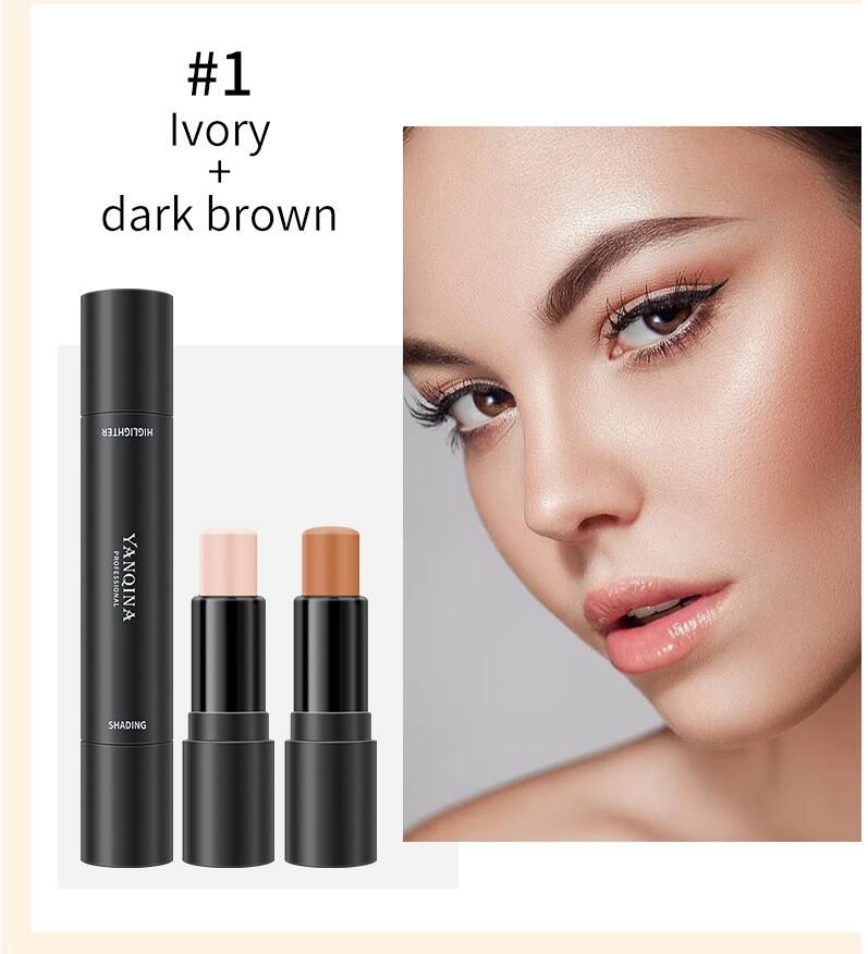 # 1 Ivory + Dark Brown