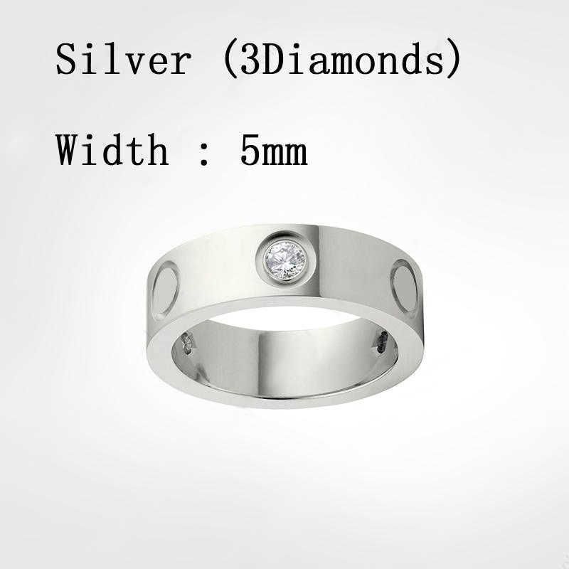 Silver & Diamonds (5 Mm)