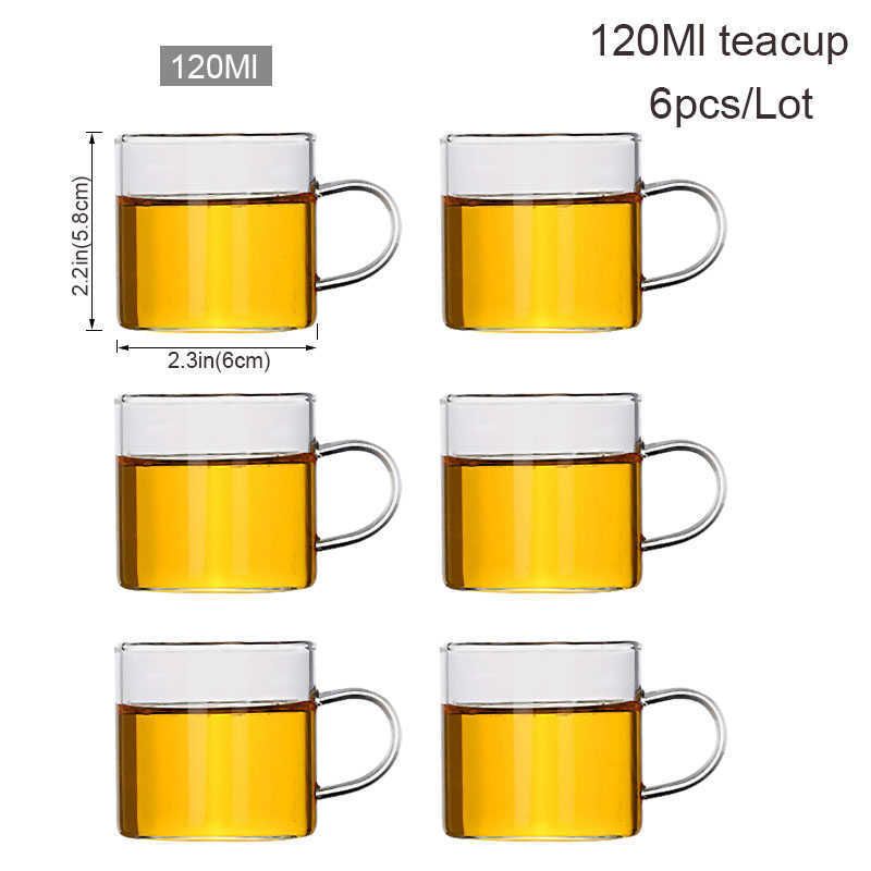 Tasse à thé de 120 ml (6pcs)