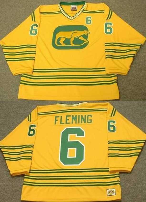 6 Reggie Fleming Chicago Cougars 1973