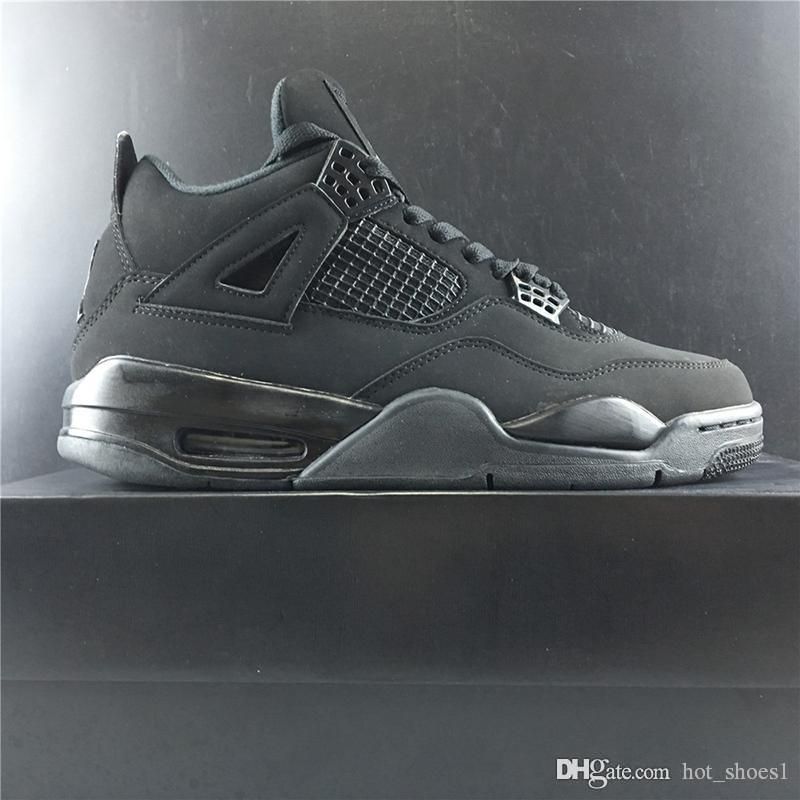 Compra Air 4 Black Cat CU1110 010 4S IV Mujeres Hombres Deportes Zapatos  Casuales Zapatillas Zapatillas De Zapatillas De Calidad De Calidad Con Caja  Original Barato | Entrega Rápida Y Calidad | Es.Dhgate