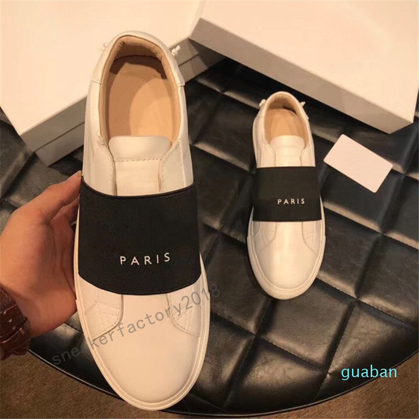 Compre Nuevo Paris Hombres Mujeres Plataforma Entrenador Confort Casual Zapatillas  Zapatillas De Deporte Para Hombre Zapatos De Cuero De Ocio Chaussures  Trainers Slip On A 53,78 € Del Guaban | Es.Dhgate.Com