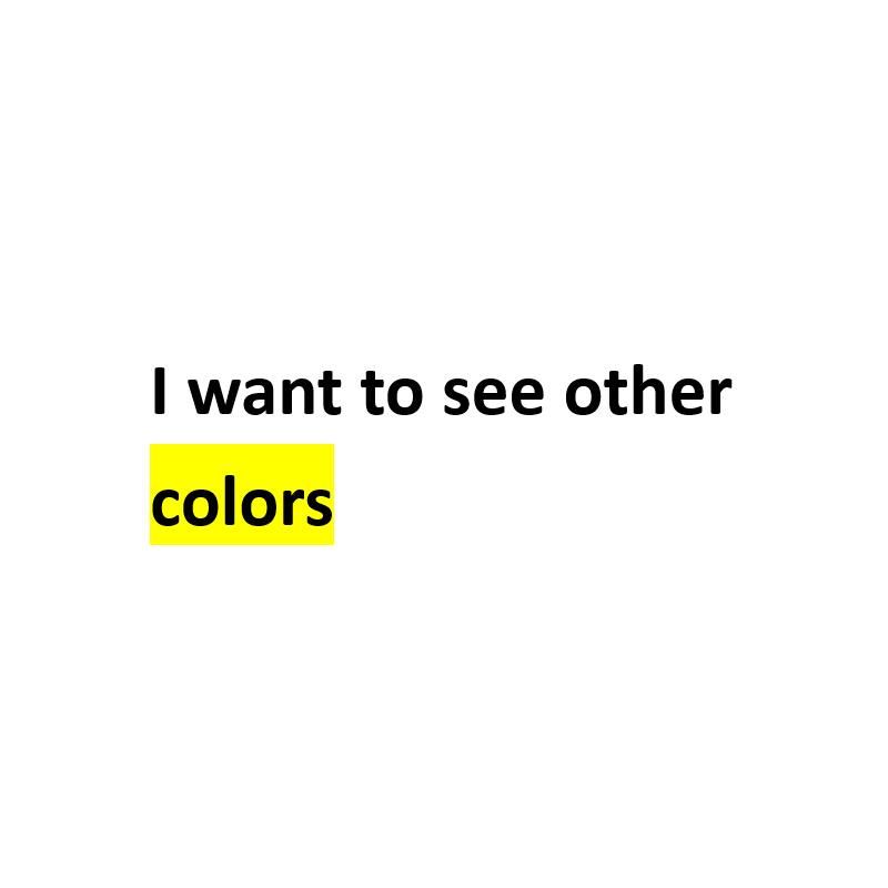 #03 Other Colors