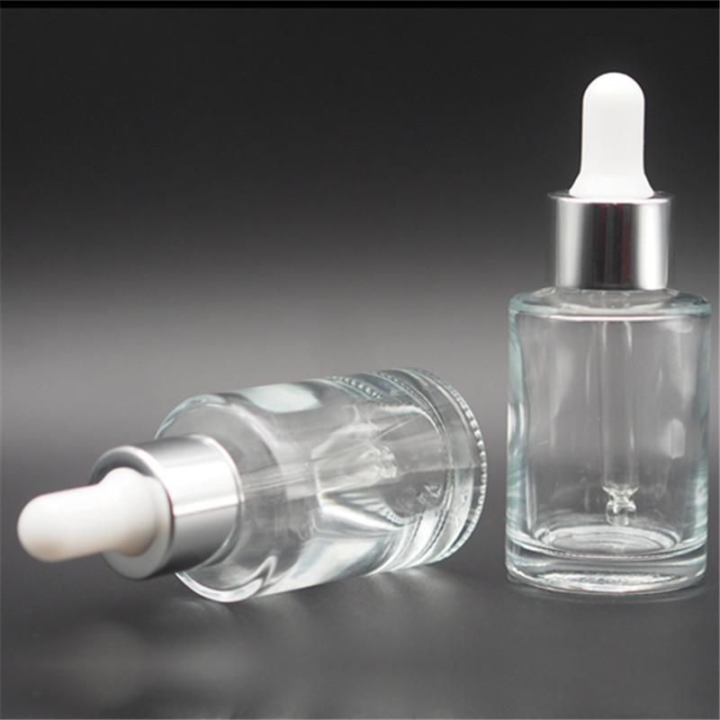 30ml Clear white cap