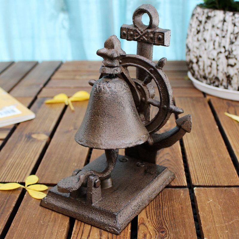 Cast Iron Boat Anchor Tabletop Bell Ship Wheel Home Decor Rustic Brown Nautical Hotel Desk Dinnerl Antique Retro Vintage Supply Craft From Haolyhelen 76 89 Dhgate Com - Anchor Home Decor Table Cast Iron Boat Anchor Tabletop Bell Ship Wheel Home Decor Rustic Brown Nautical Hotel Desk Dinnerl Antique Retro Vintage Supply Craft From Haolyhelen 76 89 Dhgate Com - Anchor Home Decor Table