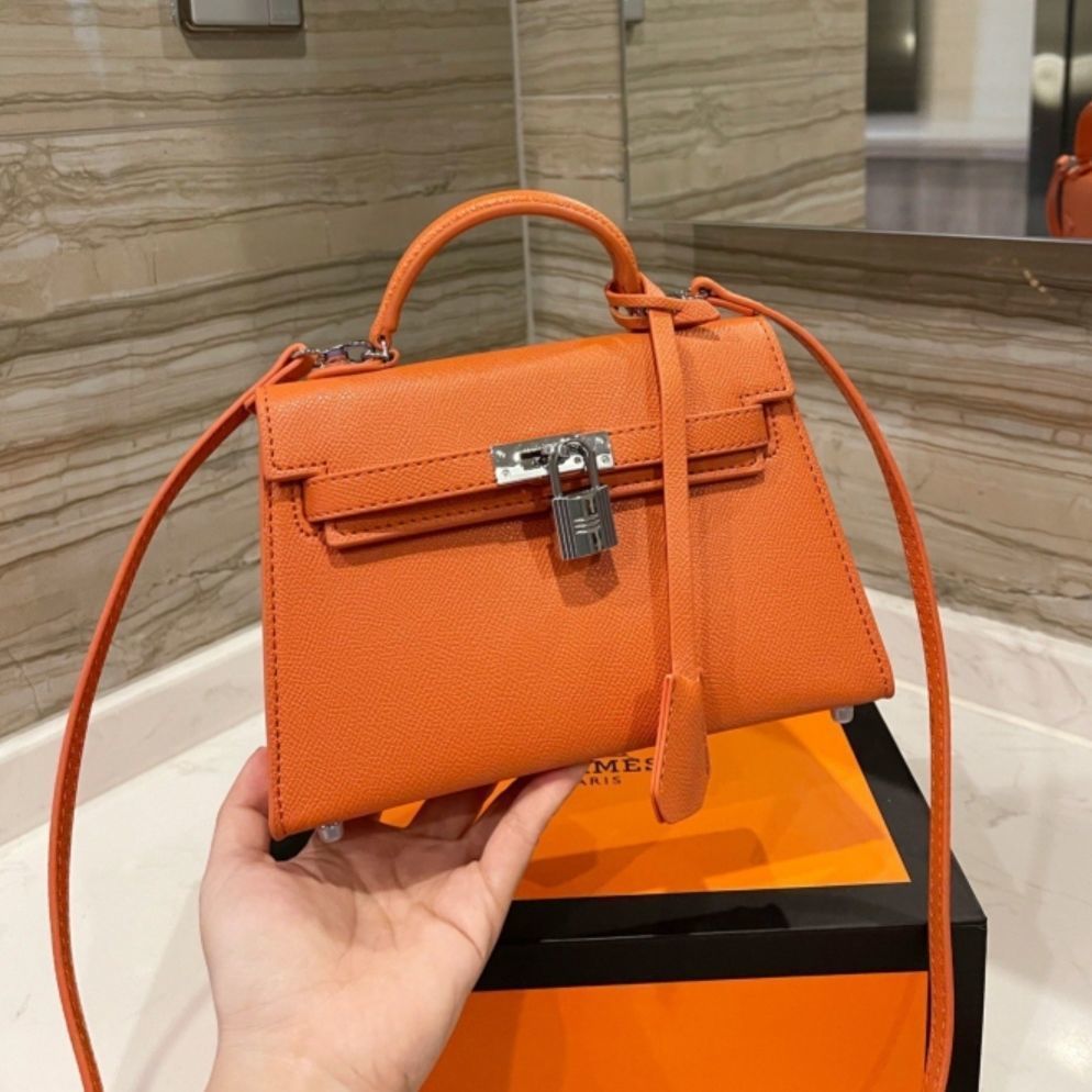 Compre Outlet De Fábrica Bolsos De Mujer Lujos De Lujo De Lujo De Estilo  Diseñador Kellys Platinum Portátil Patrón De Mano Mano Cuero Cuero 3 5A87 A  75,53 € Del Names_co | Es.Dhgate.Com