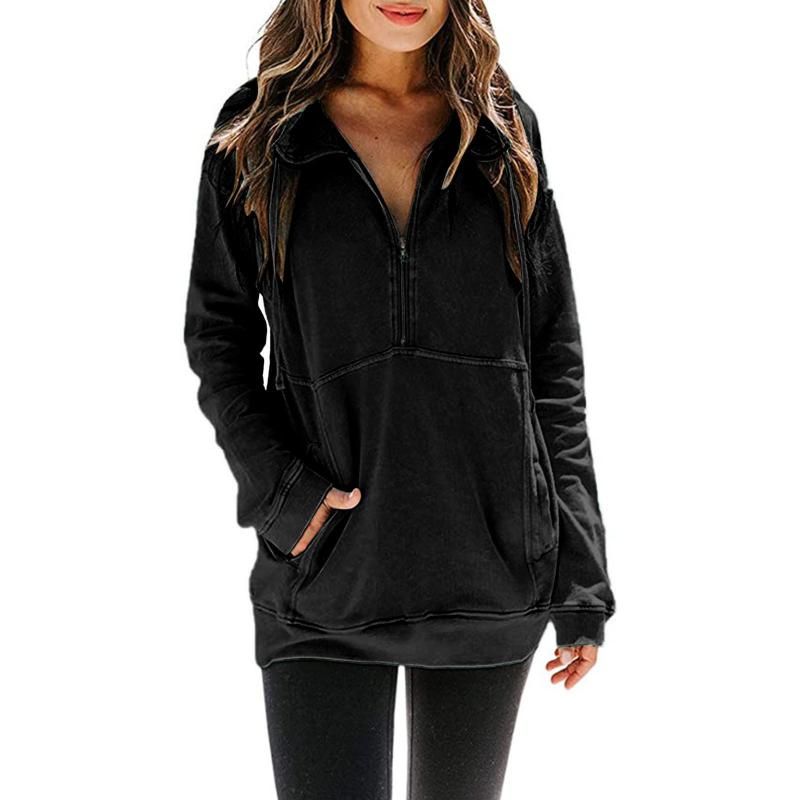FIND Sudadera con Capucha para Mujer