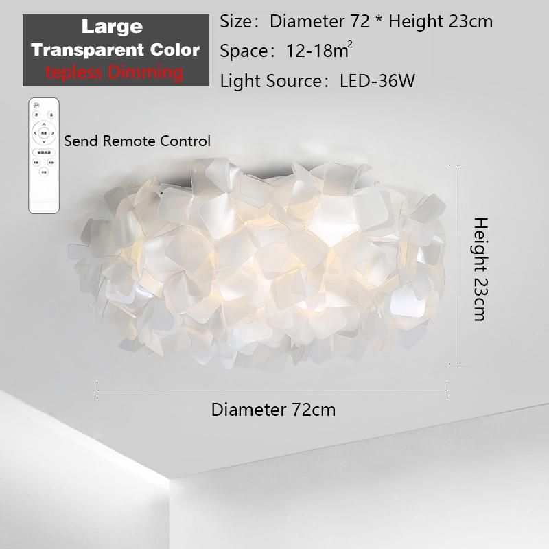 72 cm şeffaf Çin kademesiz karartma