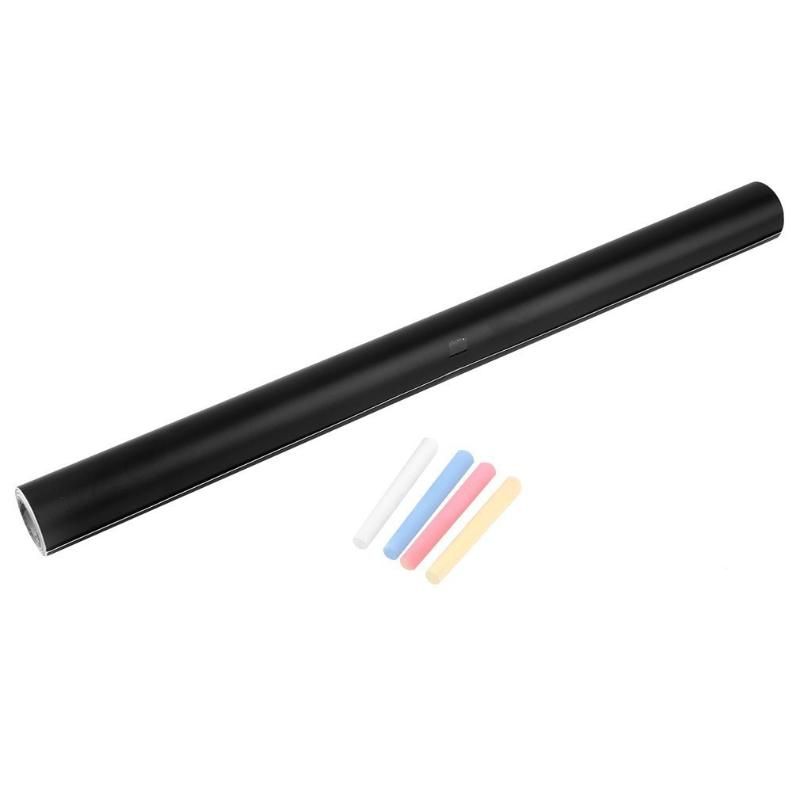 45CMX200CM Adhesive Blackboard Film With 5piece chalk Chalk Board Stick Roll UK 45CMX200CM Adhesive Blackboard Film With 5piece chalk Chalk Board Stick Roll UK