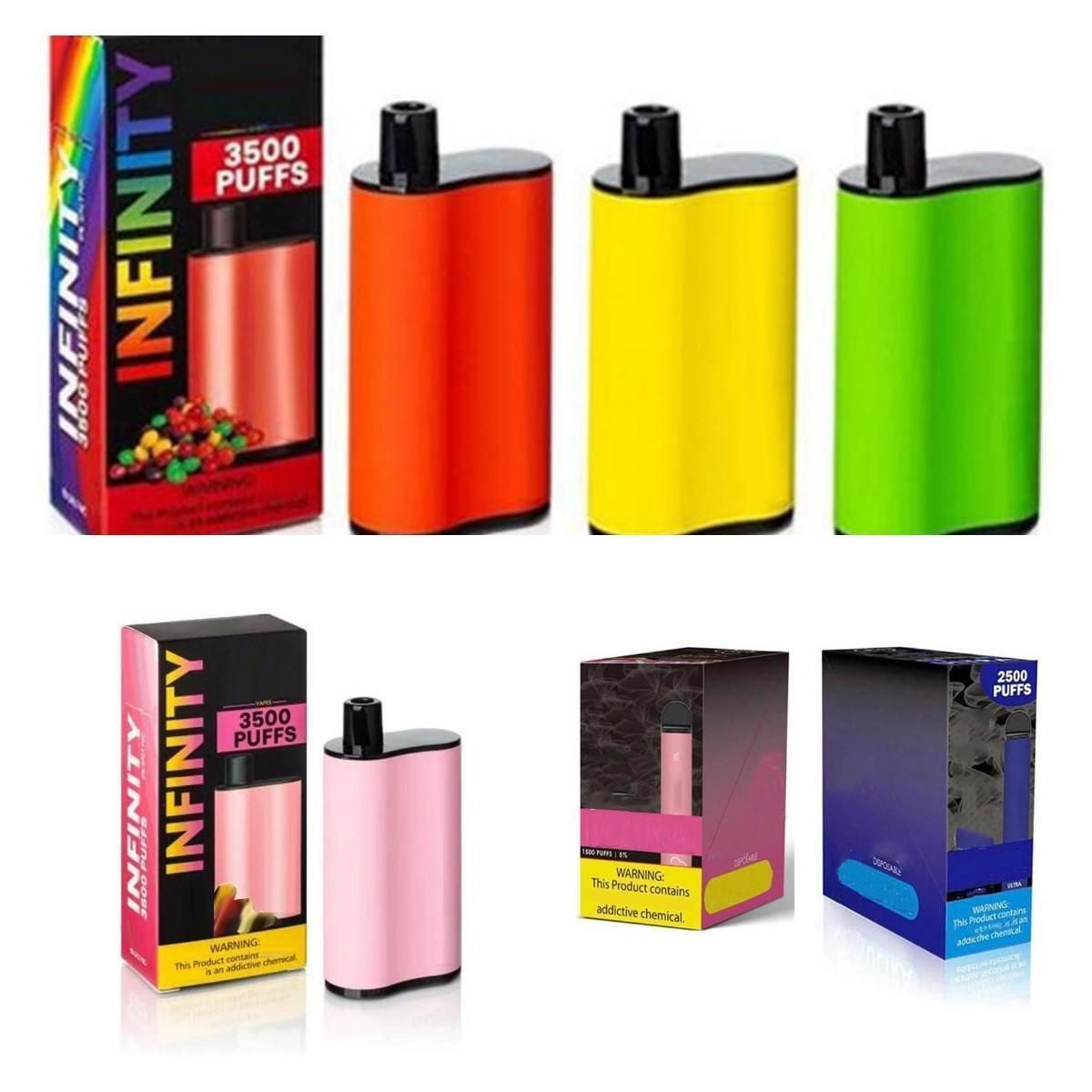 Acheter Pas Cher Infinity Fumé Vape Jetable Vape E Cigarettes 1500mAh