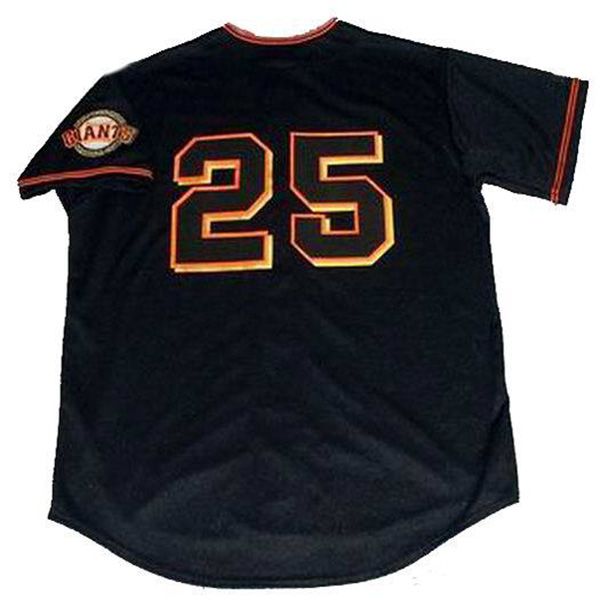 25 barry Bonds 2001 schwarz