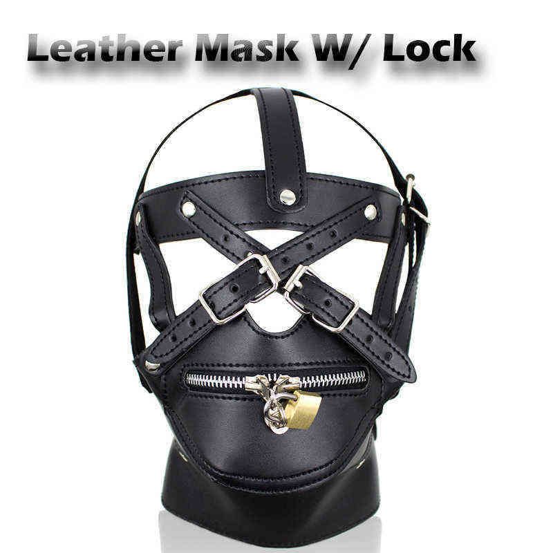 Leather Mask(lock)
