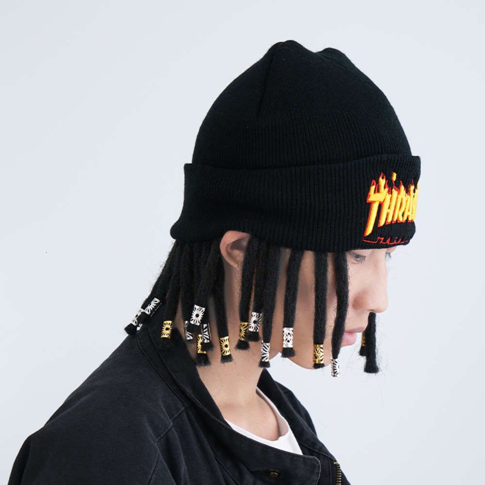 Hip Hop Wig Hat 