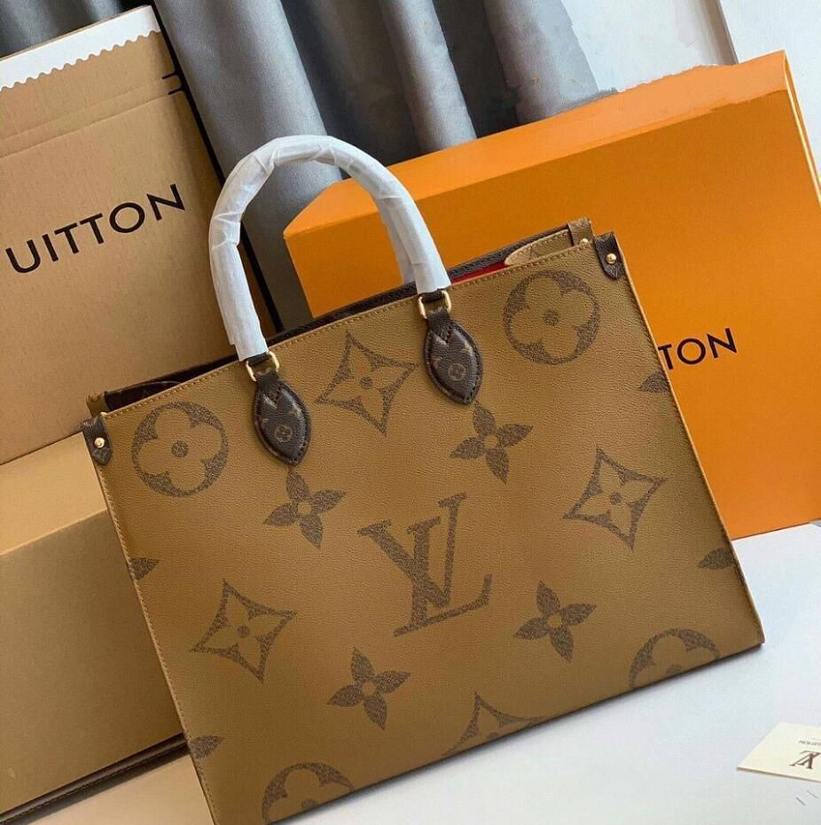Acquistare Lv  Louis 1  Vitton Borse Borse OnThego Borse Da Donna  Designer Designer Borsa A Tracolla Luxurys Borse Borse Donne Tote Leather  Ladies Economico | Consegna Veloce E Qualità | It.Dhgate