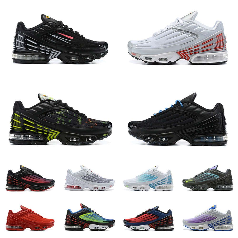 Mens Tn 3 Plus Tuned III Running Shoes TN3 Vast Parachute Crater Deep Royal  Trainers Noir Triple Black Wolf Grey White Aquamarine Blue Pengyuyan From  Dhpengyuyan, $35.33 | DHgate.Com