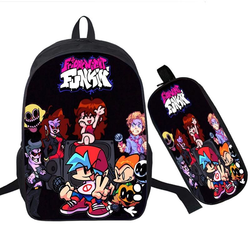 Compra Mochila Niños Viernes Noche Funkin Dibujos Animados Juego Escuela  School Students Set Bookbags Pen Boys Girls Mochila College Barato |  Entrega Rápida Y Calidad | Es.Dhgate