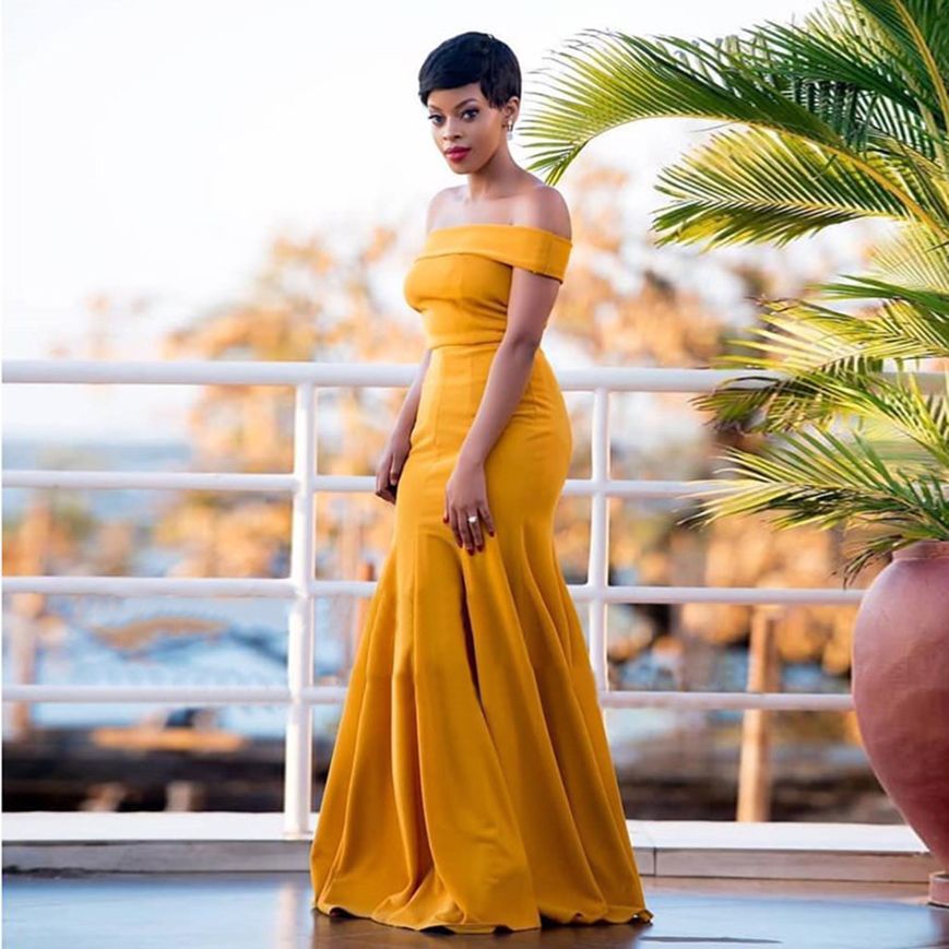 Boat Neck Prom Dresses 2021 