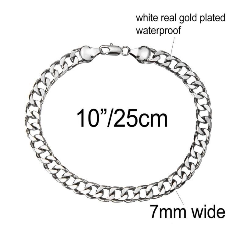 White Gold 10 Inches