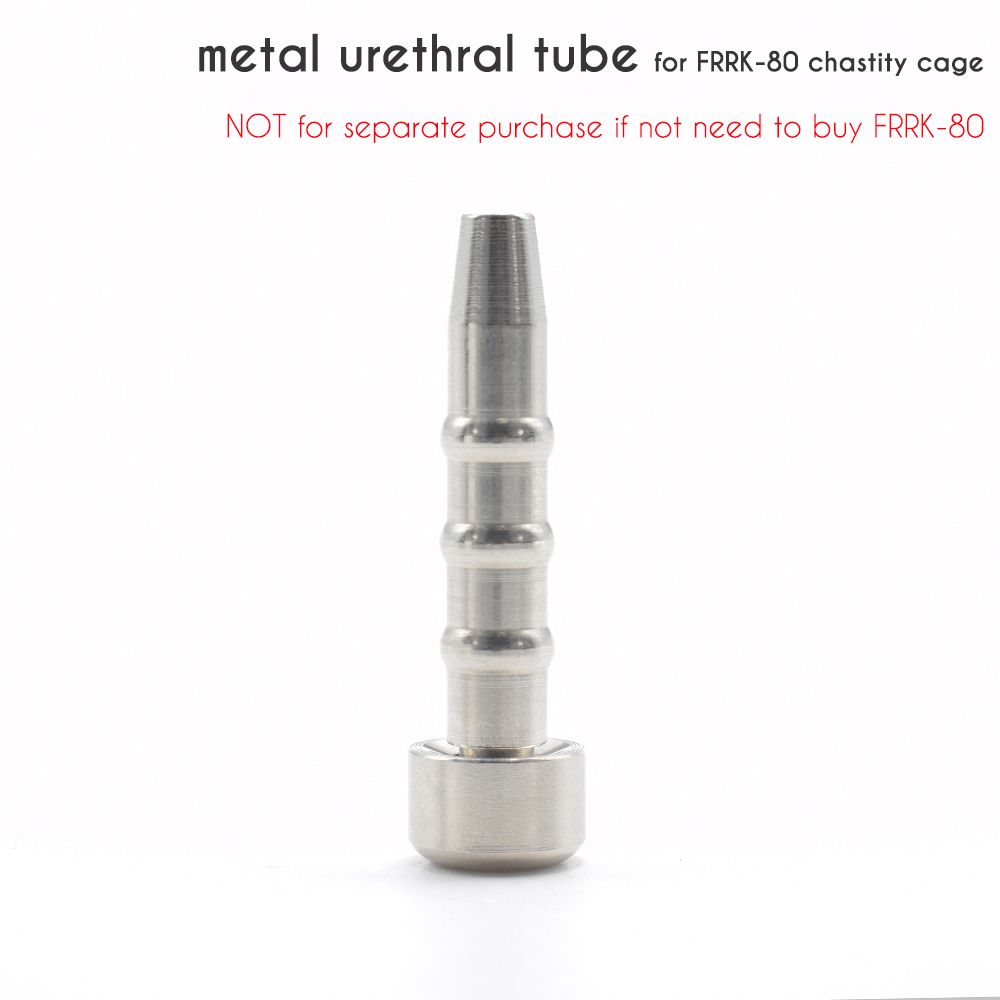 Tubo uretral de metal