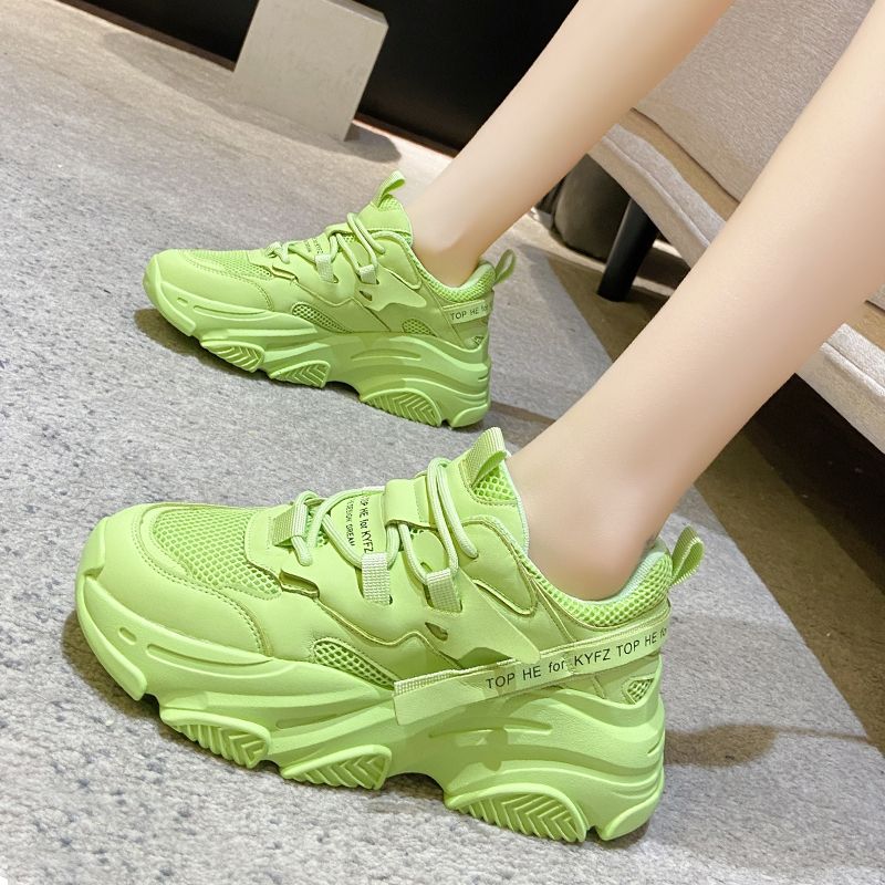Groothandel Stijlvolle En Goedkope Geslacht Sneakers Dames Chunky Schoenen  2022 Fahsion Ademend Dikke Sole Casual Sport Dames Trainers Platform  Sneakers Dames Basket Femme |DHgate