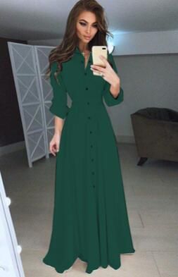 Robe verte