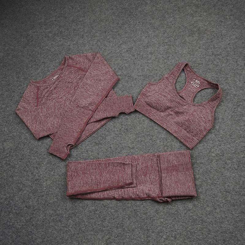 3pcs-Wine Red