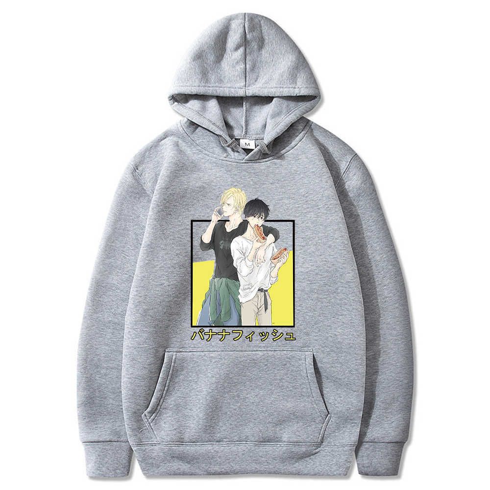 Compra Nuevo Banana Fish Anime Hoodie Classic Manga Imprimir Hombres /  Mujeres Harajuku Sudaderas Sudadera Y0803 Barato | Entrega Rápida Y Calidad  | Es.Dhgate