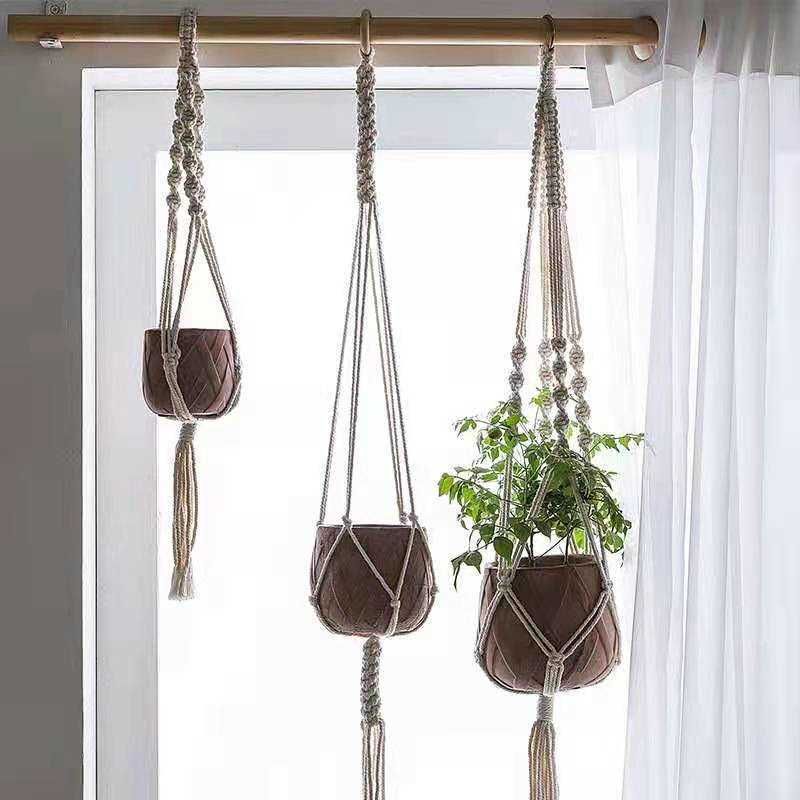 Macrame Wall Hanging Planter Hangers Air Plant Hanger Holder