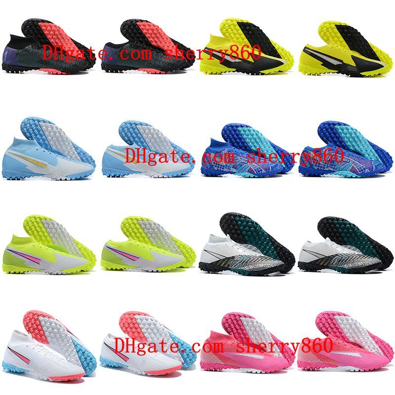 Compra Mercurial Superfly 7 Elite TF Soccer Shoes CR7 Ronaldo Neymar Mens  Turf Costos Botines De Fútbol Scarpe Da Calcio Barato | Entrega Rápida Y  Calidad | Es.Dhgate