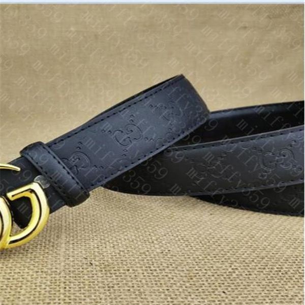 Cinturones para mujer de alta calidad Hebillas lisas de lujo Moda de cuero para hombre
