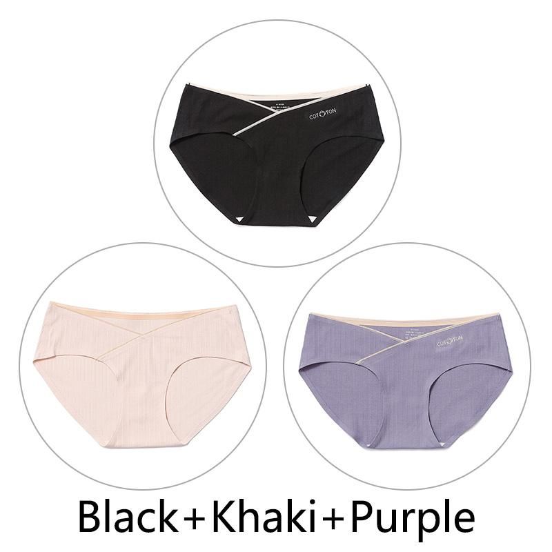 Czarny Khaki Purple