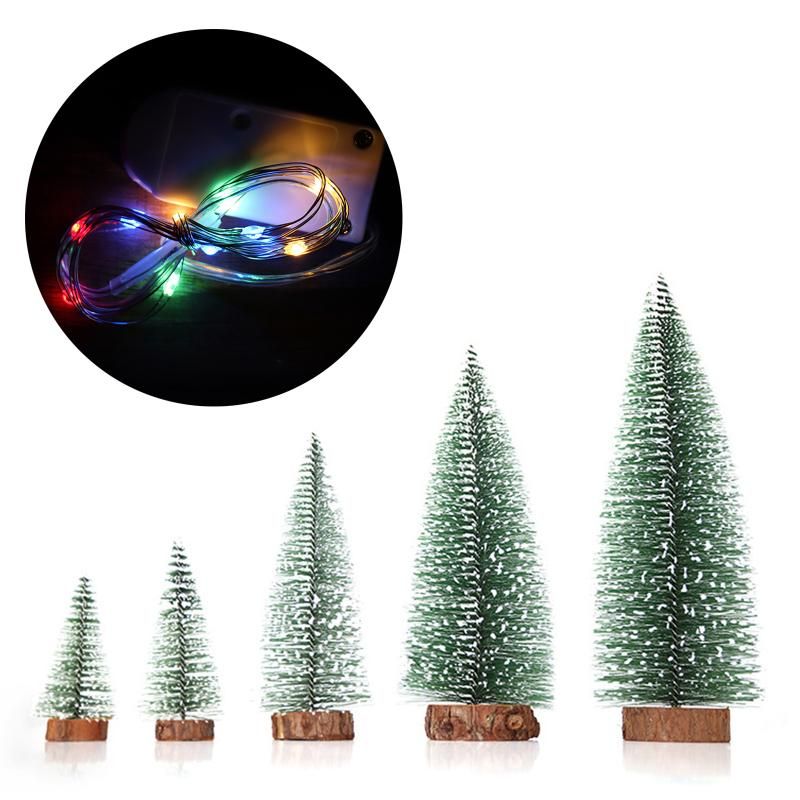Christmas Decorations Tree LED Light Decoration Ornaments 1 Meter Mini